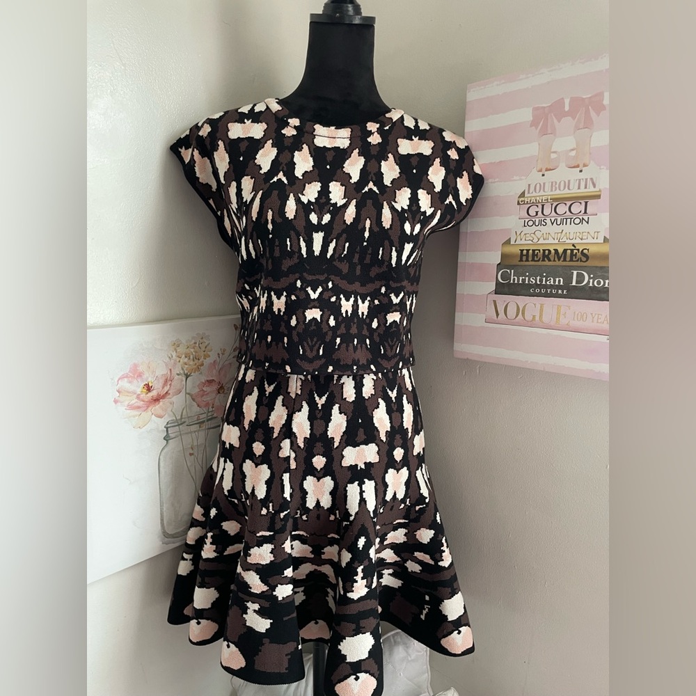 Express Patterned Skirt Set